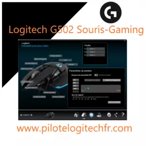 Pilote Souris Logitech G502 HERO